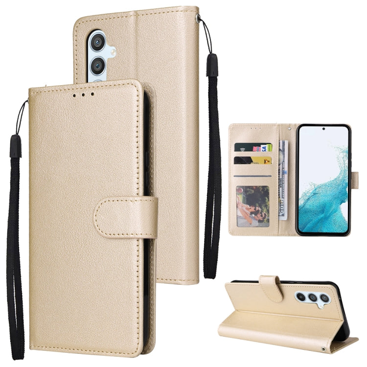 For Samsung Galaxy A54 3 Card Slots Multifunctional Leather Phone Case
