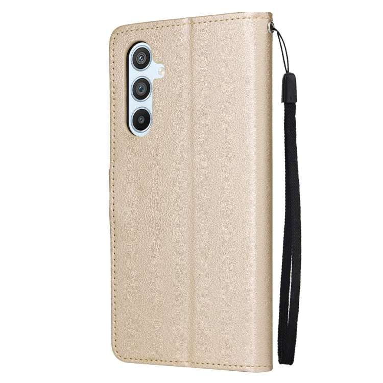 For Samsung Galaxy A54 3 Card Slots Multifunctional Leather Phone Case