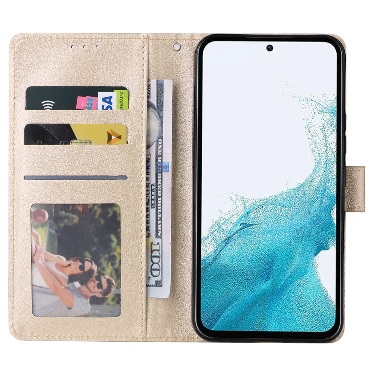 For Samsung Galaxy A54 3 Card Slots Multifunctional Leather Phone Case
