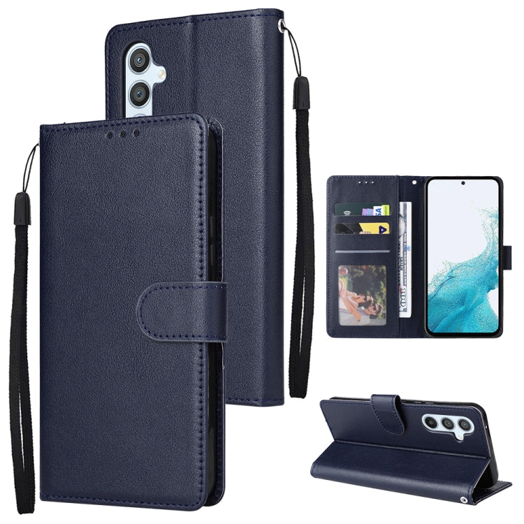 For Samsung Galaxy A54 3 Card Slots Multifunctional Leather Phone Case