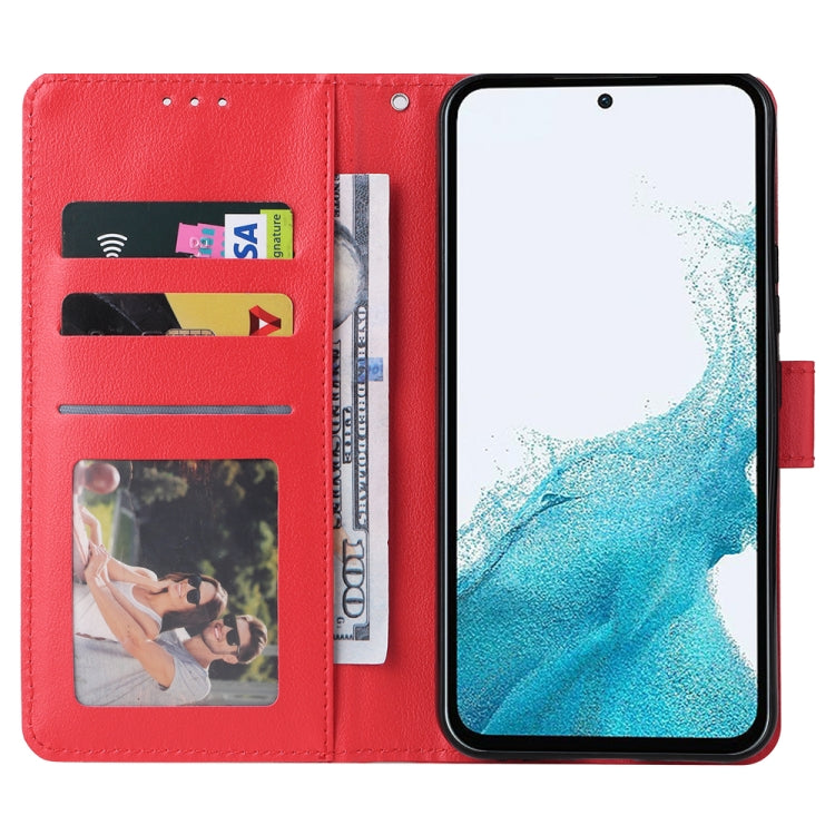 For Samsung Galaxy A54 3 Card Slots Multifunctional Leather Phone Case