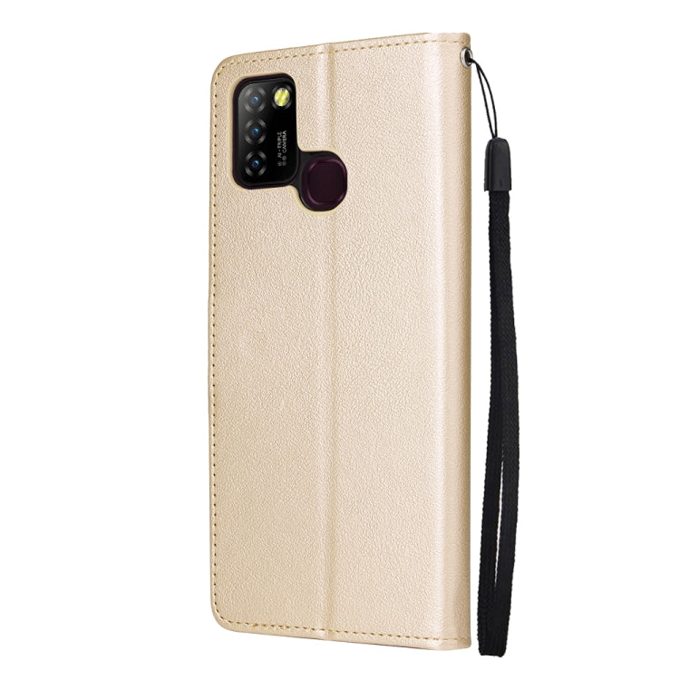 For Infinix Hot 10 Lite 3 Card Slots Multifunctional Leather Phone Case
