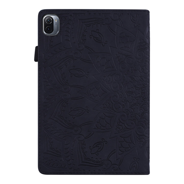 For Xiaomi Pad 5 Pro 12.4 inch Calf Texture Embossed Flip Leather Tablet Case