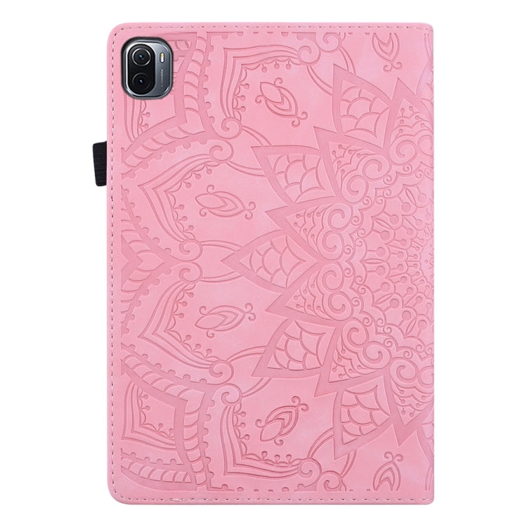 For Xiaomi Pad 5 Pro 12.4 inch Calf Texture Embossed Flip Leather Tablet Case