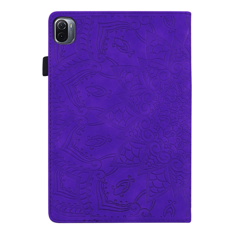 For Xiaomi Pad 5 Pro 12.4 inch Calf Texture Embossed Flip Leather Tablet Case
