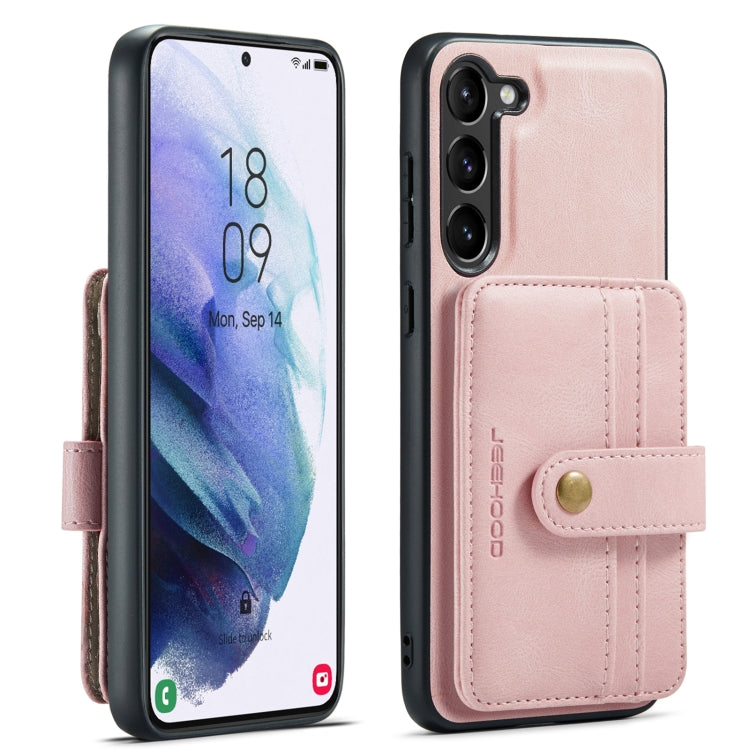 For Samsung Galaxy A54 5G / A54 4G JEEHOOD RFID Blocking Anti-Theft Magnetic PU Phone Case