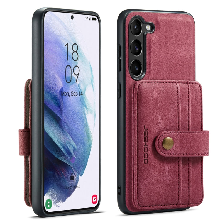 For Samsung Galaxy A54 5G / A54 4G JEEHOOD RFID Blocking Anti-Theft Magnetic PU Phone Case