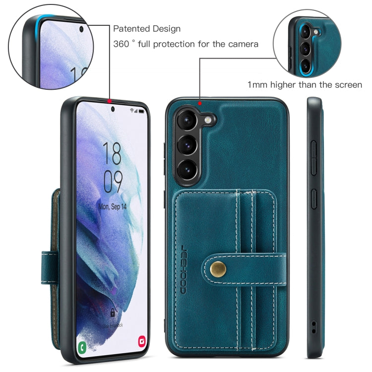 For Samsung Galaxy A54 5G / A54 4G JEEHOOD RFID Blocking Anti-Theft Magnetic PU Phone Case