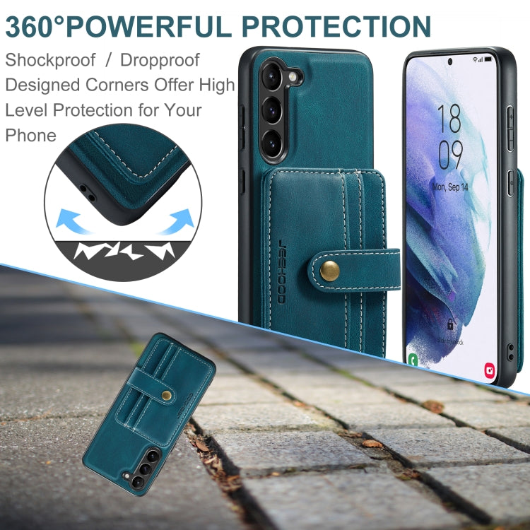For Samsung Galaxy A54 5G / A54 4G JEEHOOD RFID Blocking Anti-Theft Magnetic PU Phone Case