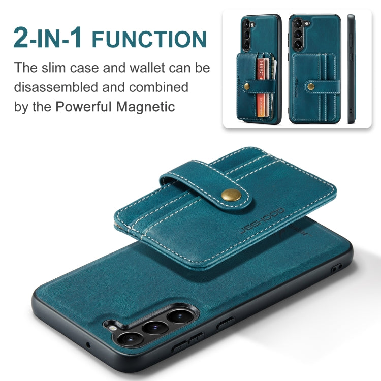 For Samsung Galaxy A54 5G / A54 4G JEEHOOD RFID Blocking Anti-Theft Magnetic PU Phone Case