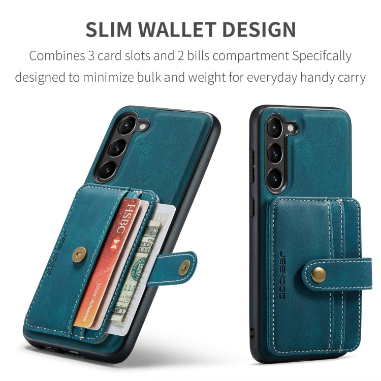 For Samsung Galaxy A54 5G / A54 4G JEEHOOD RFID Blocking Anti-Theft Magnetic PU Phone Case
