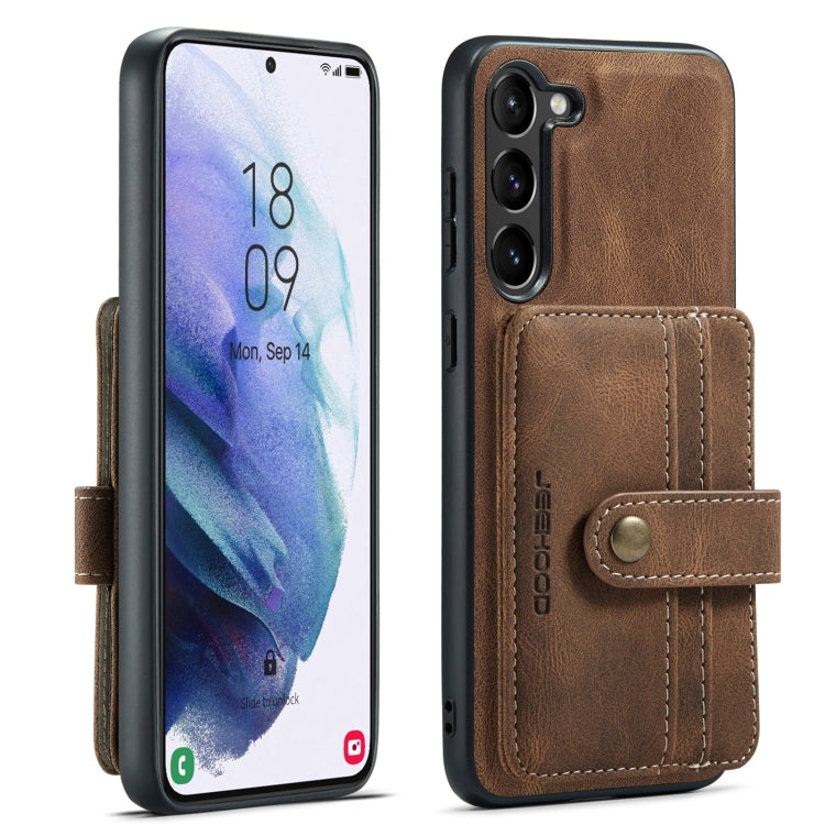 For Samsung Galaxy A54 5G / A54 4G JEEHOOD RFID Blocking Anti-Theft Magnetic PU Phone Case