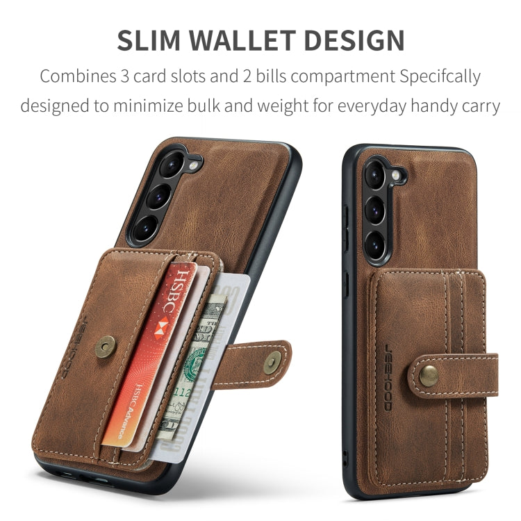 For Samsung Galaxy A54 5G / A54 4G JEEHOOD RFID Blocking Anti-Theft Magnetic PU Phone Case