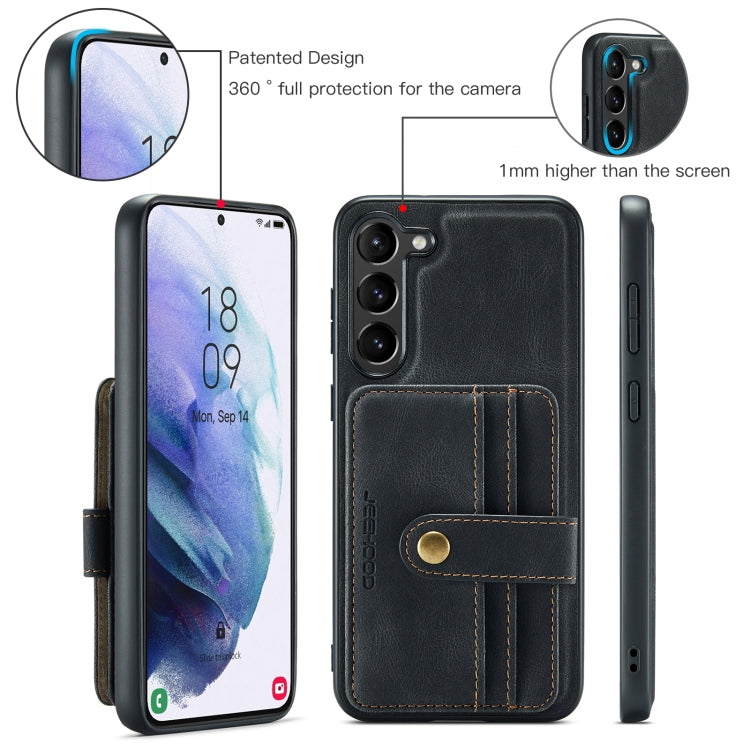 For Samsung Galaxy A54 5G / A54 4G JEEHOOD RFID Blocking Anti-Theft Magnetic PU Phone Case