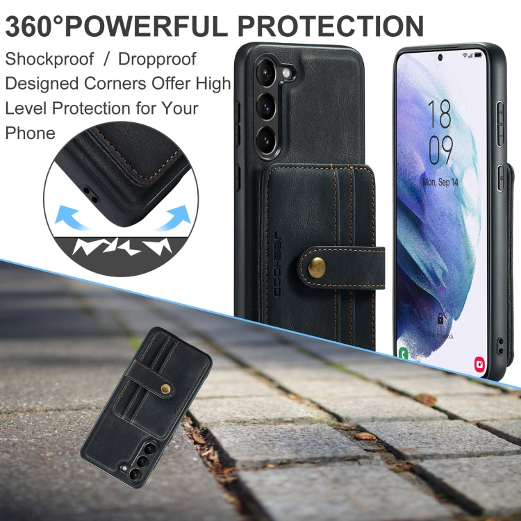 For Samsung Galaxy A54 5G / A54 4G JEEHOOD RFID Blocking Anti-Theft Magnetic PU Phone Case