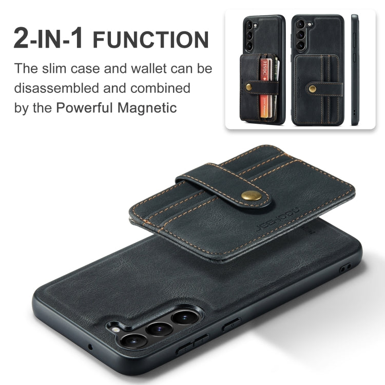 For Samsung Galaxy A54 5G / A54 4G JEEHOOD RFID Blocking Anti-Theft Magnetic PU Phone Case