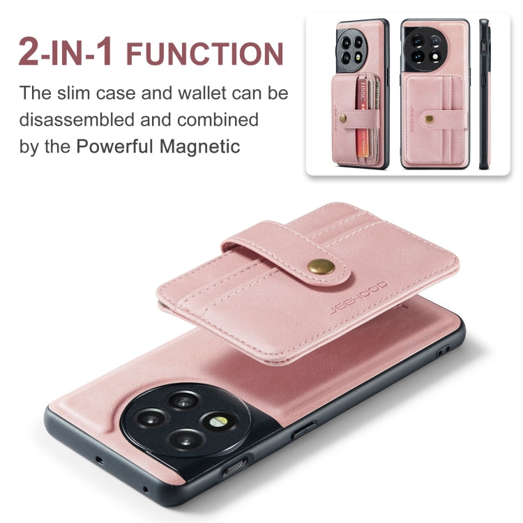 For OnePuls 11 JEEHOOD RFID Blocking Anti-Theft Magnetic PU Phone Case