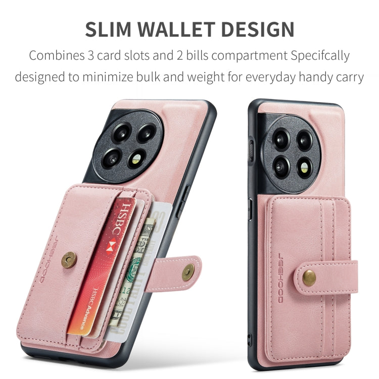 For OnePuls 11 JEEHOOD RFID Blocking Anti-Theft Magnetic PU Phone Case