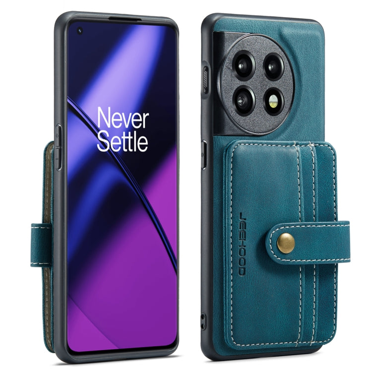 For OnePuls 11 JEEHOOD RFID Blocking Anti-Theft Magnetic PU Phone Case