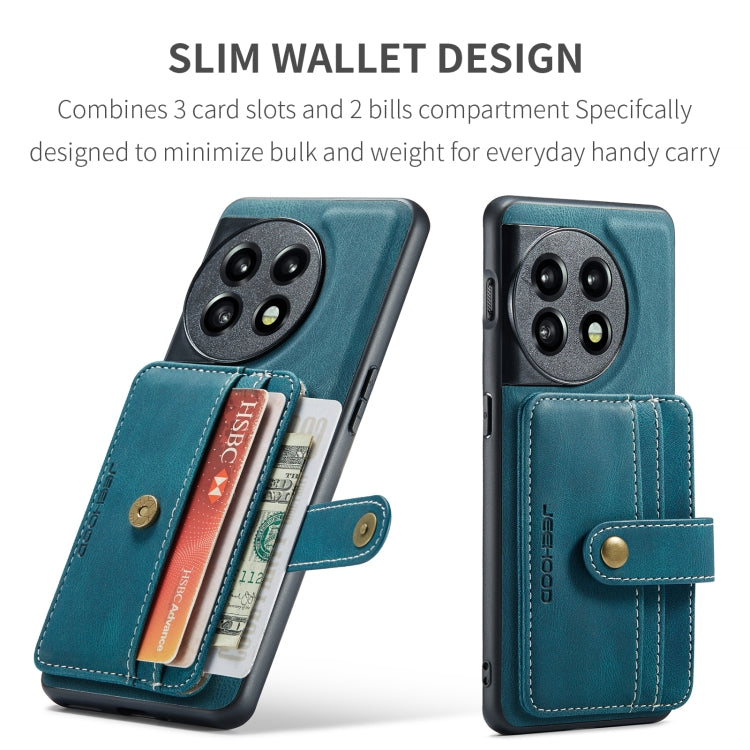 For OnePuls 11 JEEHOOD RFID Blocking Anti-Theft Magnetic PU Phone Case