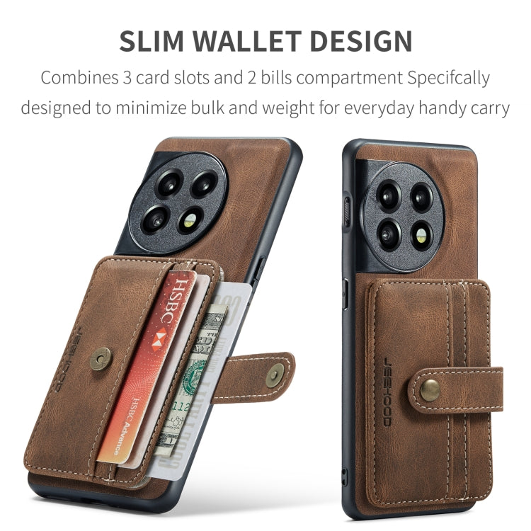 For OnePuls 11 JEEHOOD RFID Blocking Anti-Theft Magnetic PU Phone Case