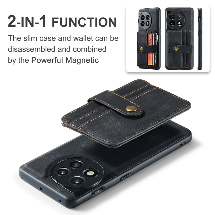 For OnePuls 11 JEEHOOD RFID Blocking Anti-Theft Magnetic PU Phone Case