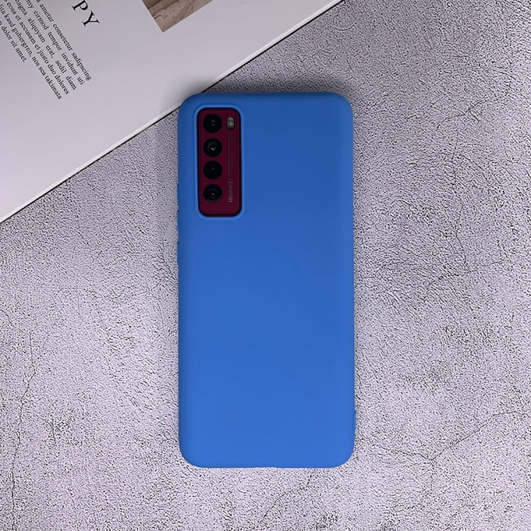 For Huawei Nova 7 Shockproof Frosted TPU Protective Case