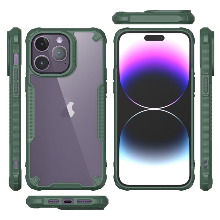 For iPhone 14 Pro Max Four-corner Glossy Shockproof Phone Case