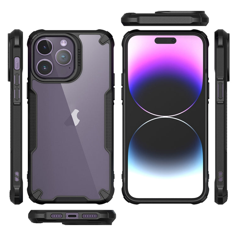 For iPhone 14 Pro Four-corner Glossy Shockproof Phone Case