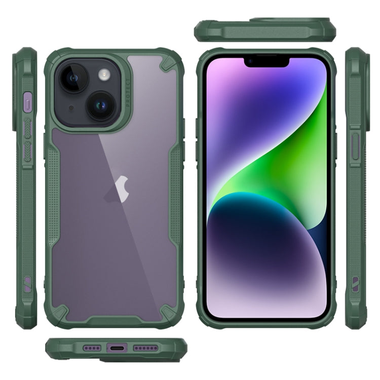 For iPhone 14 Plus Four-corner Glossy Shockproof Phone Case