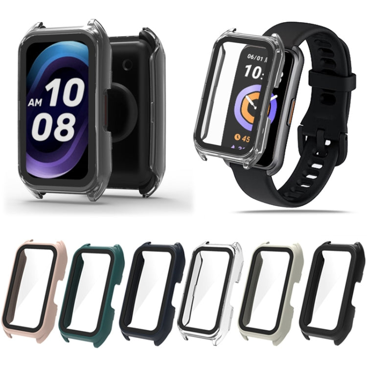 For Keep Band B4 PC Integrated Tempered Film Watch Case