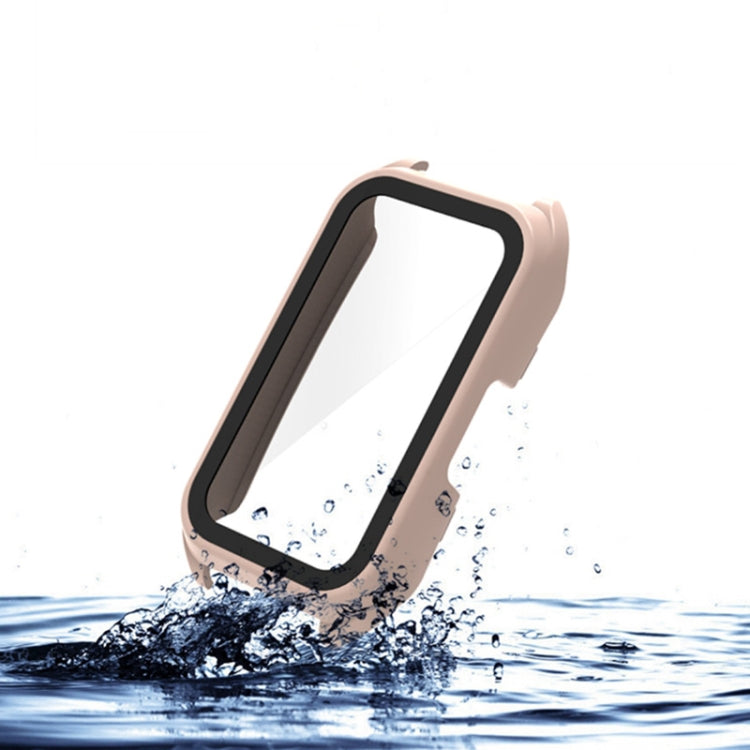 For Keep Band B4 PC Integrated Tempered Film Watch Case