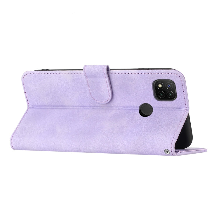 For Xiaomi Redmi 10A 4G Heart Pattern Skin Feel Leather Phone Case