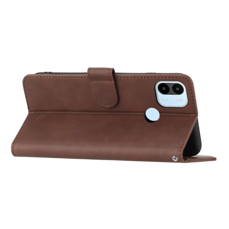 For Xiaomi Redmi A1+ Heart Pattern Skin Feel Leather Phone Case
