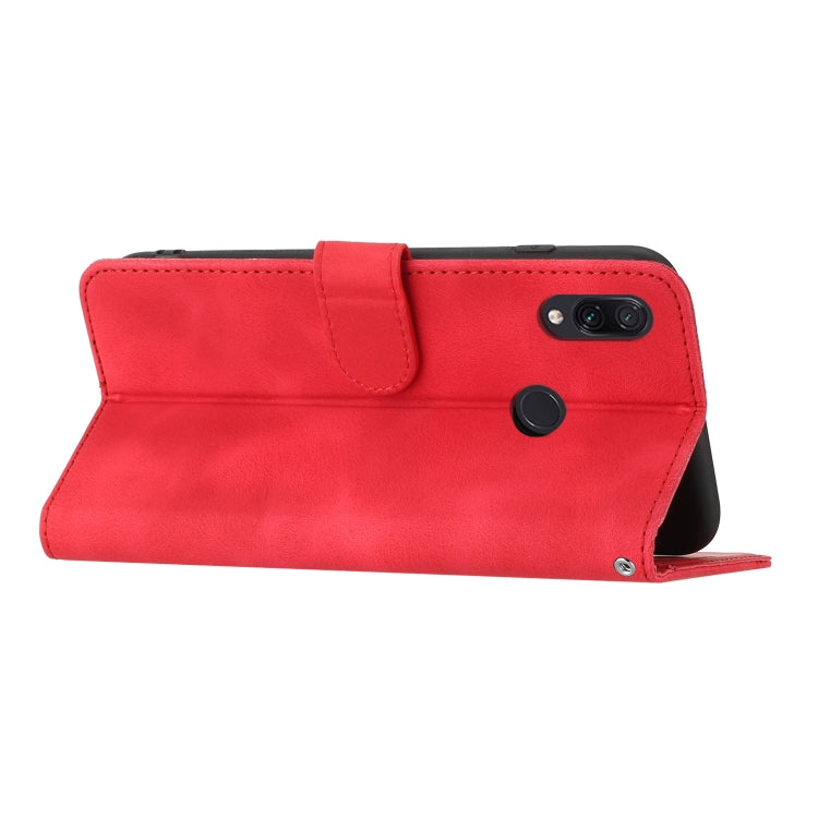 For Xiaomi Redmi Note 7 Heart Pattern Skin Feel Leather Phone Case