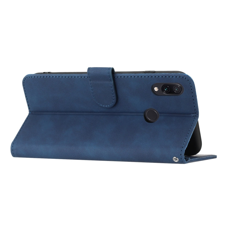 For Xiaomi Redmi Note 7 Heart Pattern Skin Feel Leather Phone Case