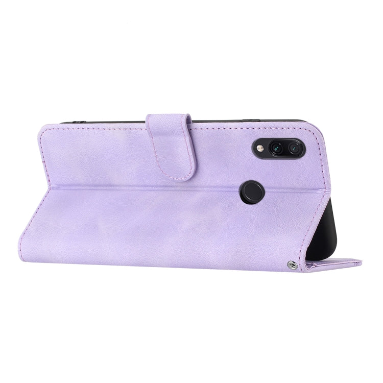 For Xiaomi Redmi Note 7 Heart Pattern Skin Feel Leather Phone Case