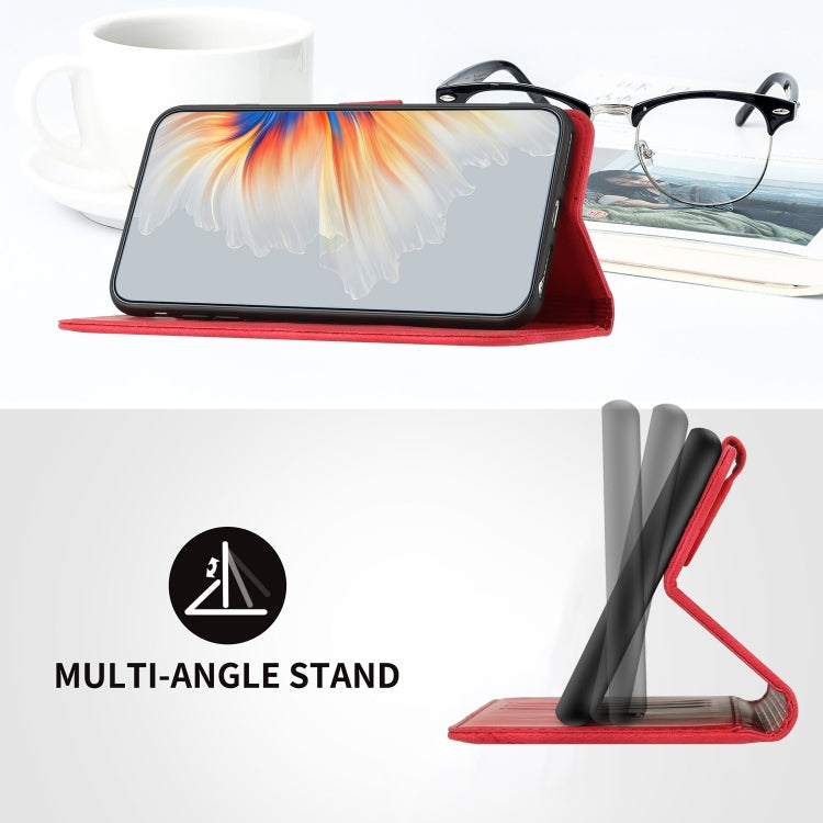 For Xiaomi Redmi Note 8 Heart Pattern Skin Feel Leather Phone Case