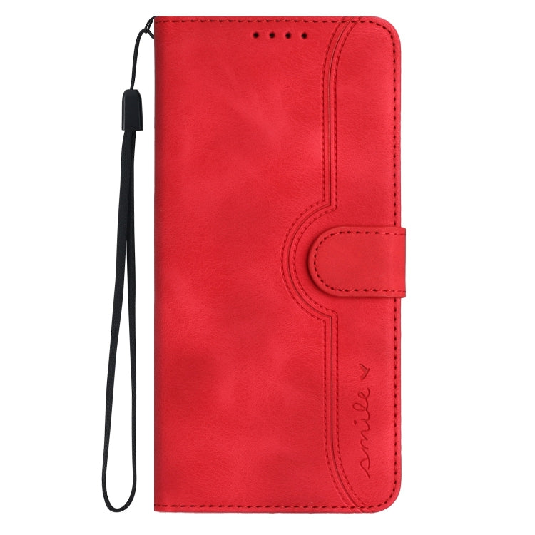 For Xiaomi Redmi Note 8T Heart Pattern Skin Feel Leather Phone Case