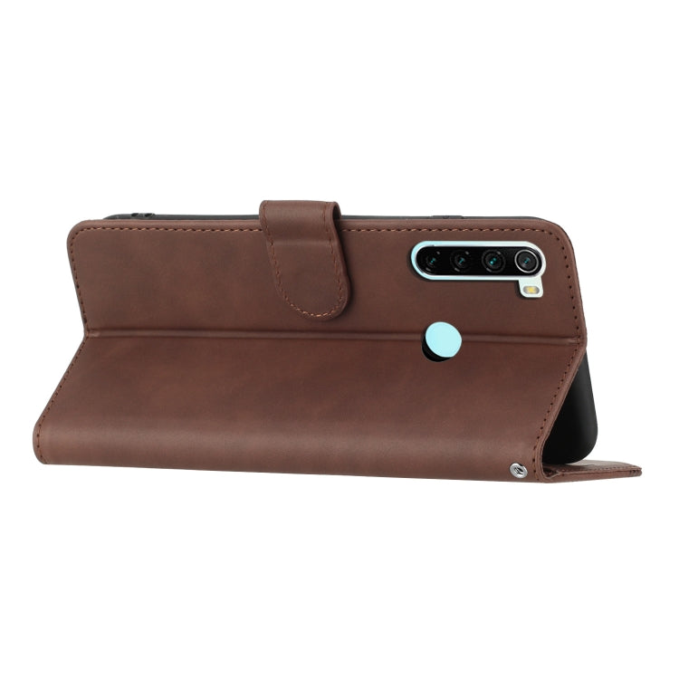 For Xiaomi Redmi Note 8T Heart Pattern Skin Feel Leather Phone Case