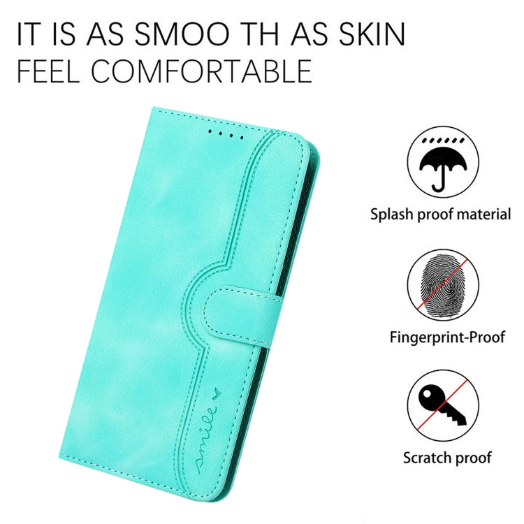 For Xiaomi Redmi Note 9 4G Global/10X 4G Heart Pattern Skin Feel Leather Phone Case