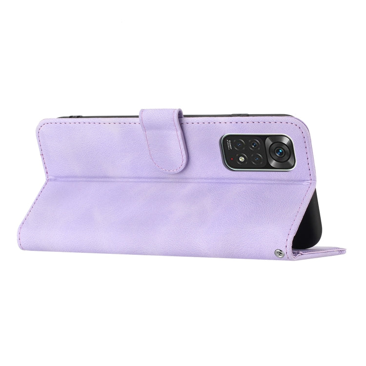 For Xiaomi Redmi Note 11 4G Global/Note 11S Heart Pattern Skin Feel Leather Phone Case