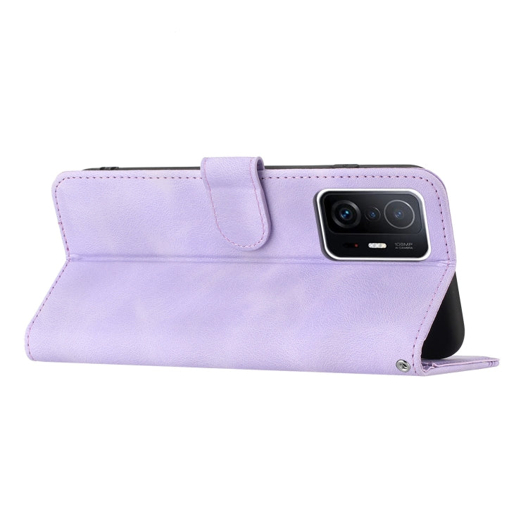 For Xiaomi 11T/11T Pro Heart Pattern Skin Feel Leather Phone Case