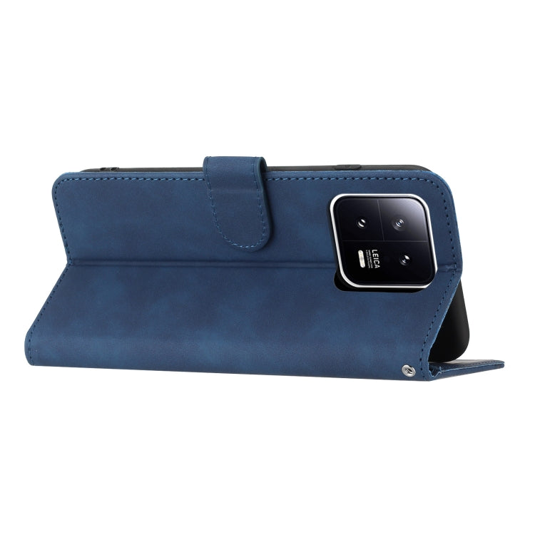 For Xiaomi 13 Heart Pattern Skin Feel Leather Phone Case