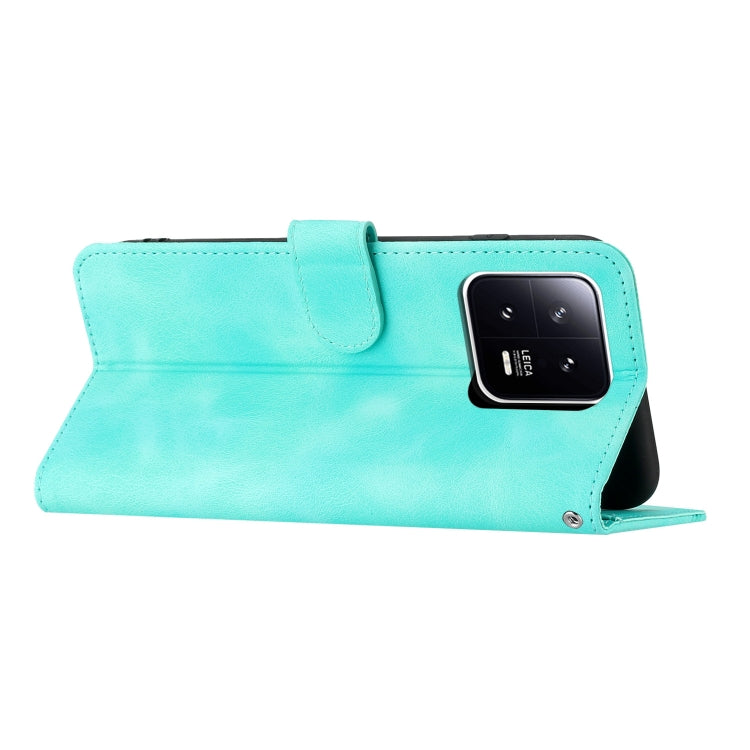 For Xiaomi 13 Heart Pattern Skin Feel Leather Phone Case