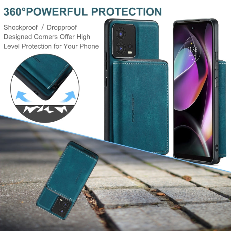 For Motorola Moto S30 Pro JEEHOOD Magnetic Zipper Horizontal Flip Phone Leather Case