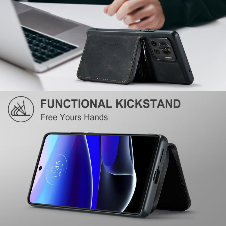 For Motorola Moto X30 Pro JEEHOOD Magnetic Zipper Horizontal Flip Phone Leather Case