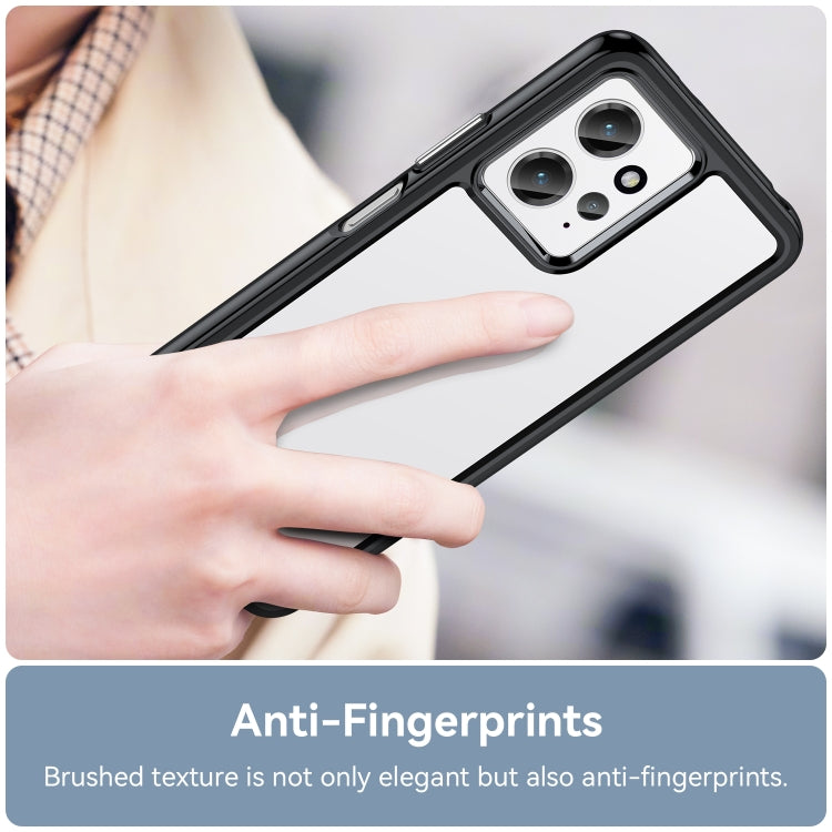 For Xiaomi Redmi Note 12 4G Global Colorful Series Acrylic + TPU Phone Case