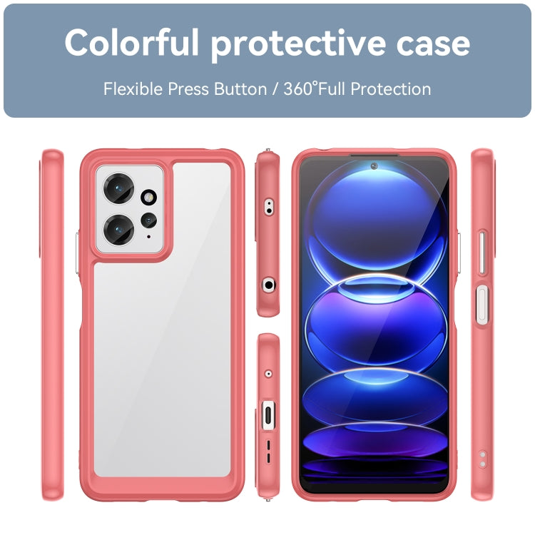 For Xiaomi Redmi Note 12 4G Global Colorful Series Acrylic + TPU Phone Case