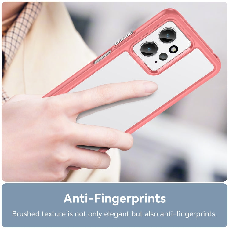 For Xiaomi Redmi Note 12 4G Global Colorful Series Acrylic + TPU Phone Case